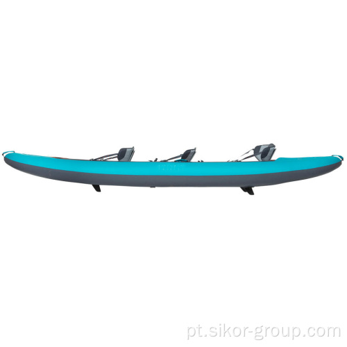 Air Paddle Kayak pescando caiaque azul de 3 pessoas caiaque inflável à venda